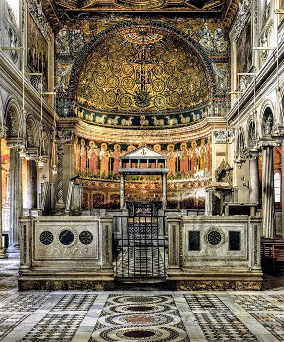 Apse of the church of San Clemente, Rome