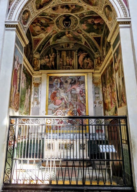 Chapel of the Deposition, church of Santissima Trinità dei Monti, Rome