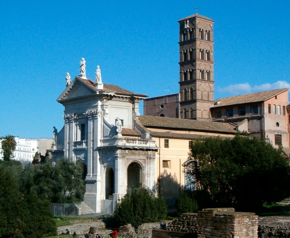 The church of Santa Francesca Romana, Rome