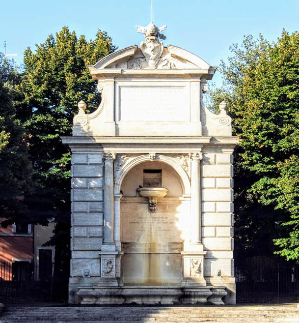 Fountain of Ponte Sisto, Piazza Trilussa, Rome
