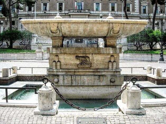 The Fontana di Piazza del Viminale, Rome