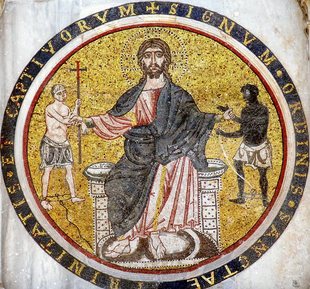 Mosaic, San Tommaso in Formis, Rome