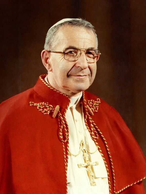 Official Photograph of Pope John Paul I, 1978