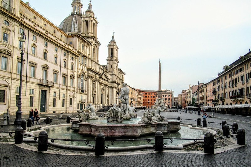 Fountain of the 'Moor', Piazza Navona, Rome