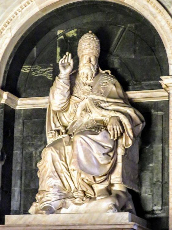 Pope Clement VII by Nanni di Baccio Bigio, church of Santa Maria sopra Minerva, Rome