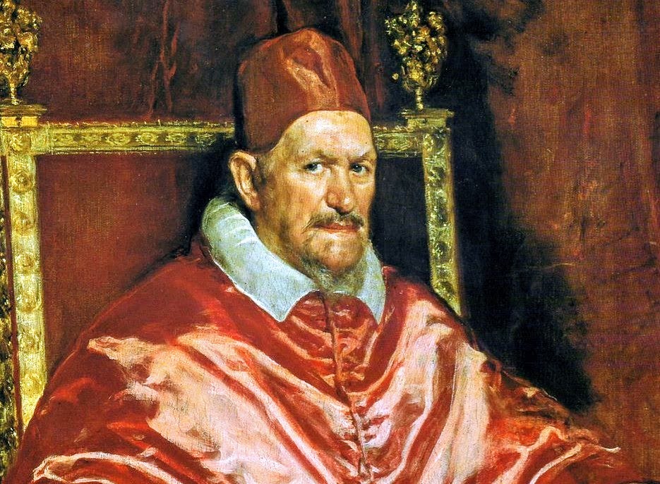 Pope Innocent X by Velazquez, Galleria Doria Pamphilj, Rome