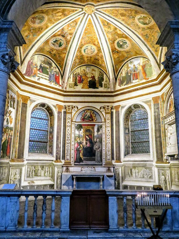 Cappella Basso Rovere, church of Santa Maria del Popolo, Rome