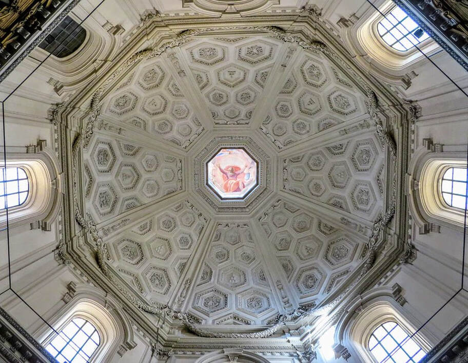 Dome, church of Santa Maria della Pace, Rome