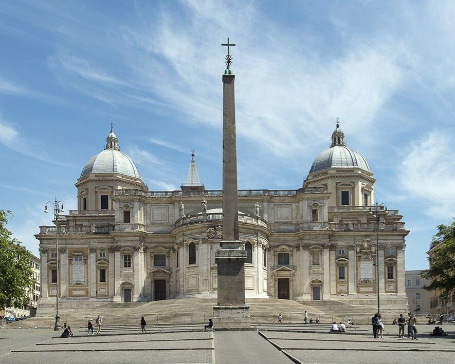 Rear of the church of Santa Maria Maggiore, Rome
