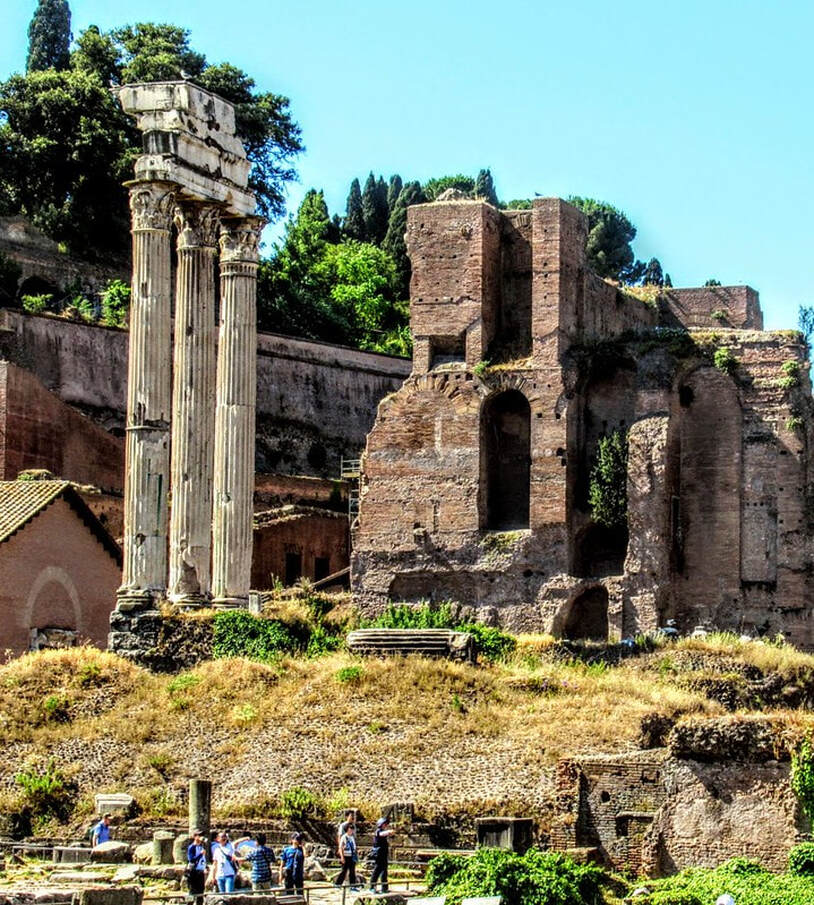 Temple of Castor and Pollux, Forum, Rome