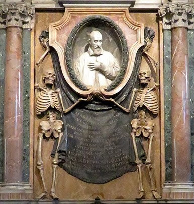 Tomb of Cardinal Mariano Pietro Vecchiarelli, San Pietro in Vincoli, Rome