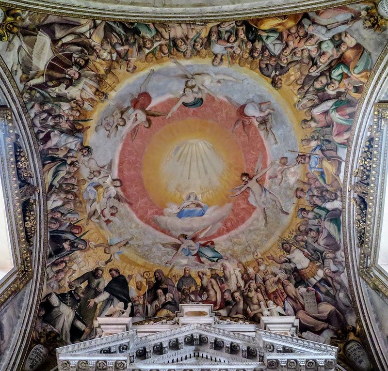 Vault, Chapel of St Hyacinth (Cappella di San Giacinto), church of Santa Sabina, Rome