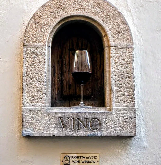 A Wine Window (Buchetta del Vino), Florence