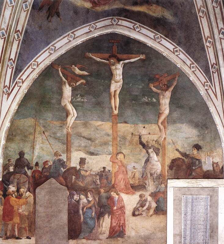 Altar wall, Castiglione Chapel, San Clemente, Rome