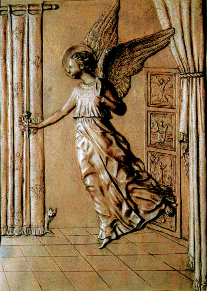 'Angel of the Annunciation' (Holy Door), St Peter's Basilica, Rome 