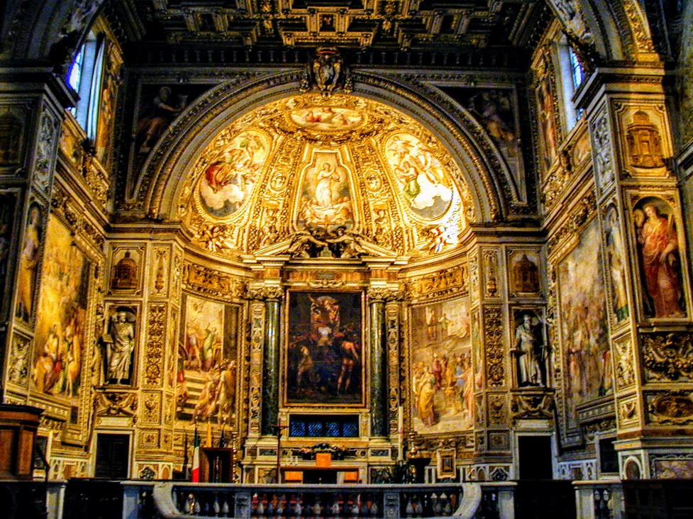 Apse, church of Santa Susanna, Rome