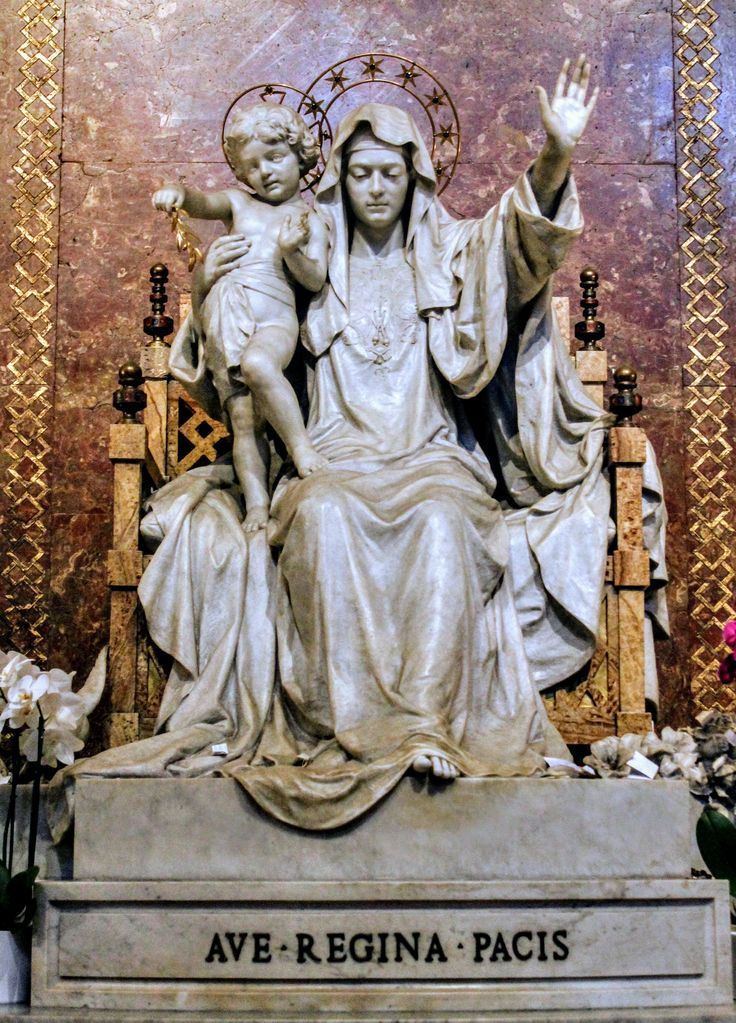 Ave Regina Pacis (Hail, Queen of Peace) by Guido Galli, Santa Maria Maggiore, Rome