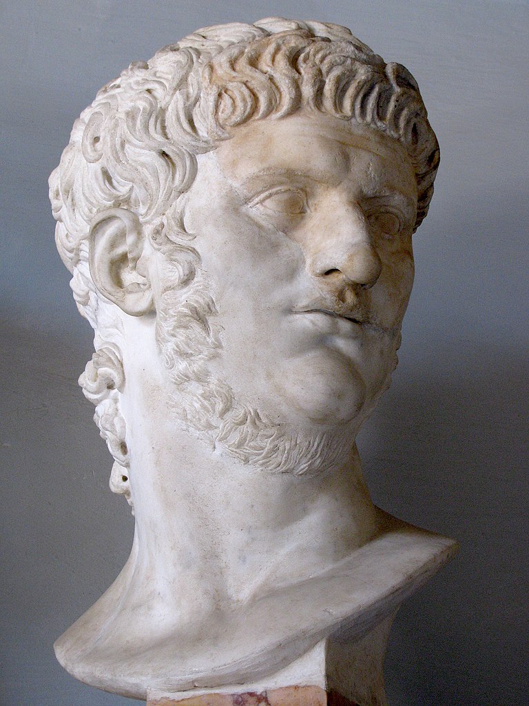 Bust of the emperor Nero, Capitoline Museums, Rome