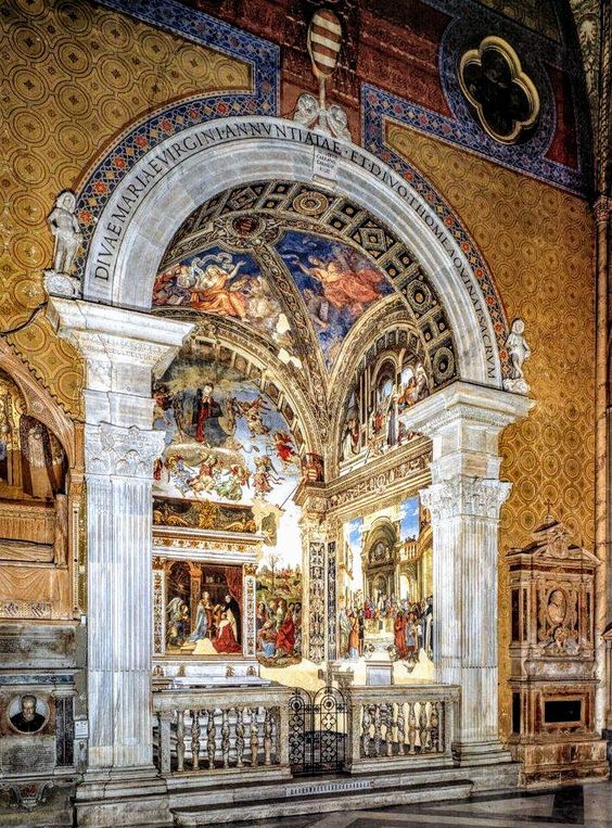 The Carafa Chapel , church of Santa Maria sopra Minerva, Rome