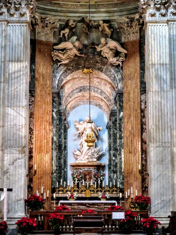 Chapel of St Agnes, church of Sant' Agnese in Agone, Rome