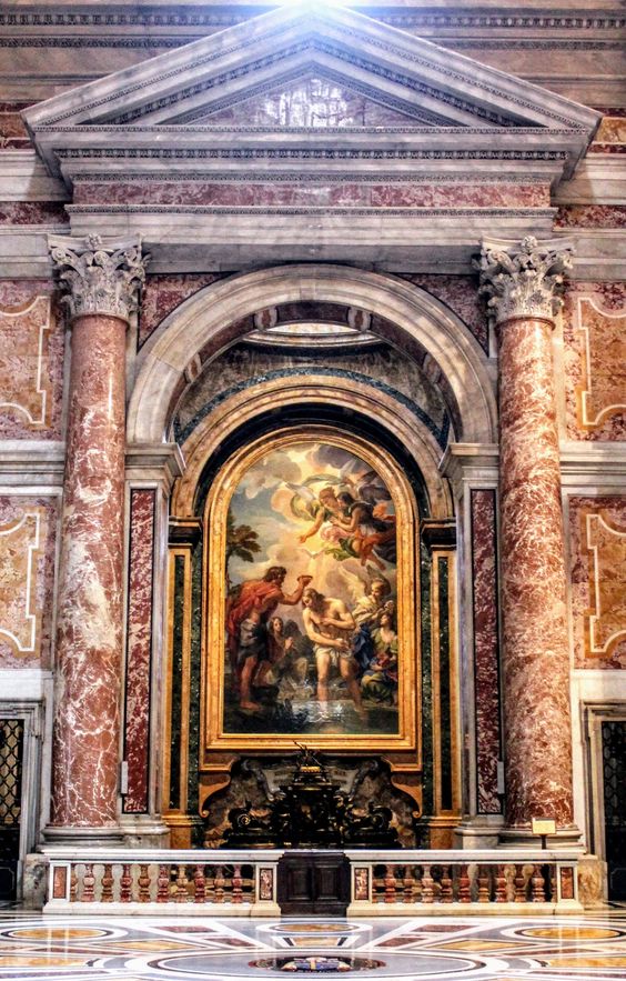 Chapel of the Baptistery, St Peter's Basilica, Rome
