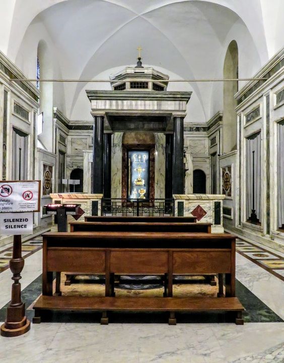 Chapel of the Relics of the Passion, church of Santa Croce in Gerusalemme, Rome