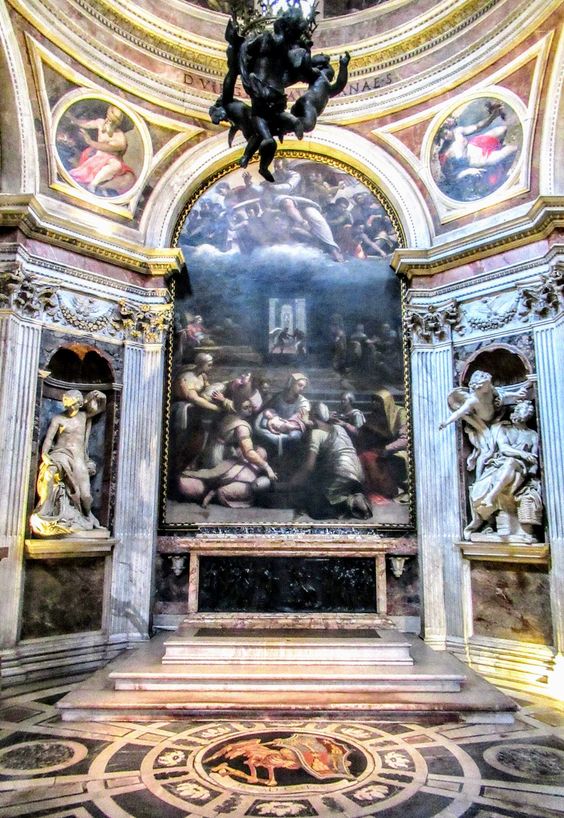 Chigi Chapel, church of Santa Maria del Popolo, Rome 