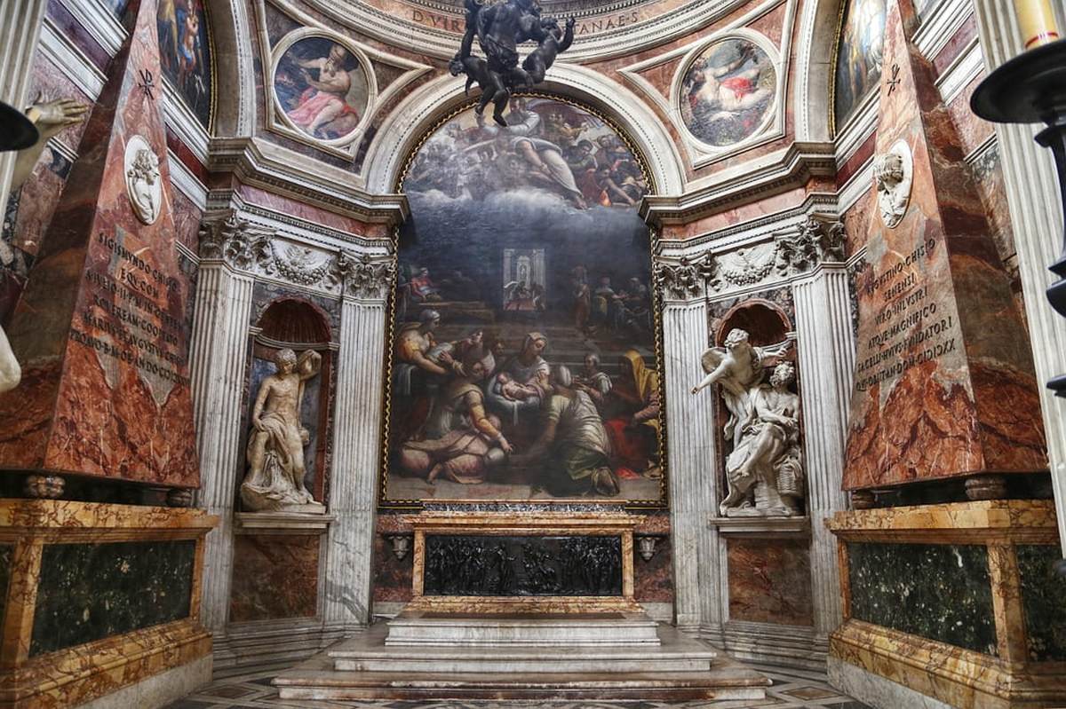 Chigi Chapel, Santa Maria del Popolo, Rome
