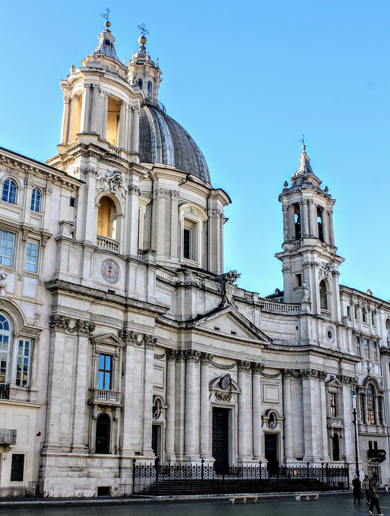 Church of Sant' Agnese in Agone, Piazza Navona, Rome