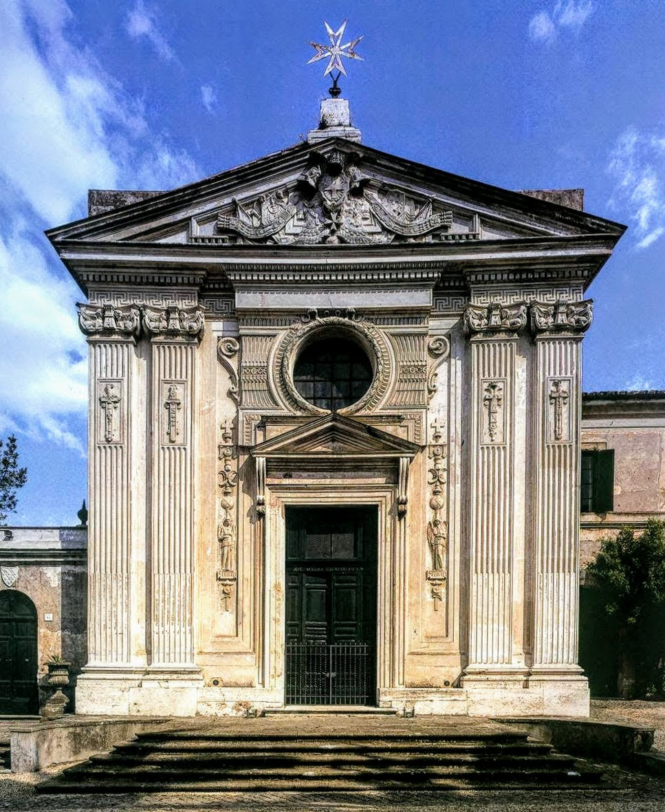 Church of Santa Maria del Priorato by Piranesi, Rome