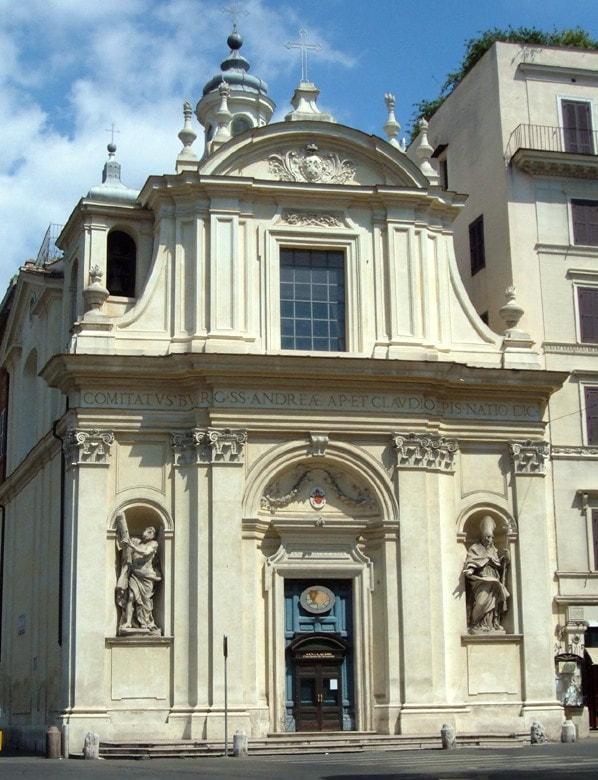 Church of Santi Claudio e Andrea dei Borgognoni, Rome