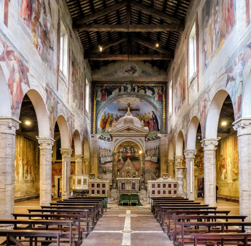 Nave, Church of Santi Nereo e Achilleo, Rome