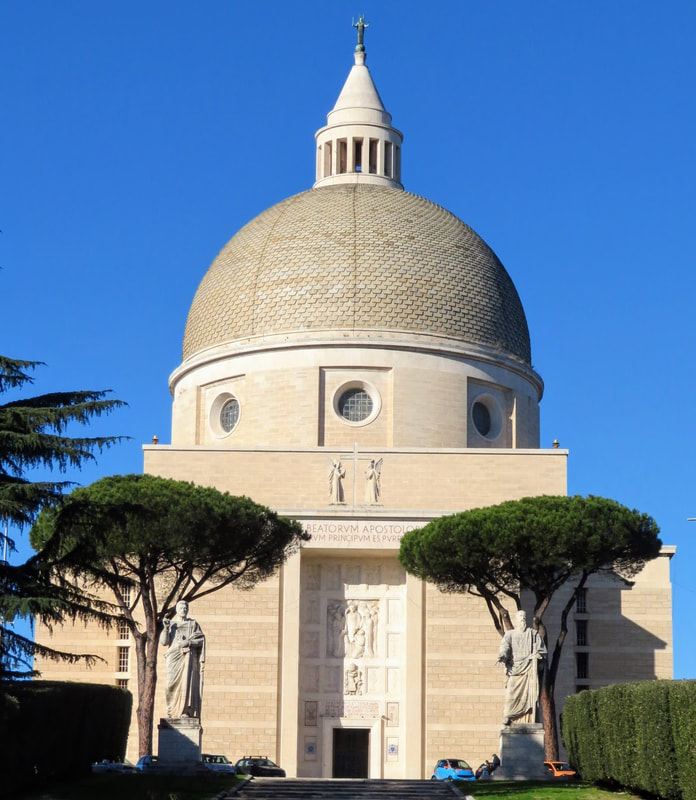 Church of Santi Pietro e Paolo a Via Ostienze, EUR, Rome