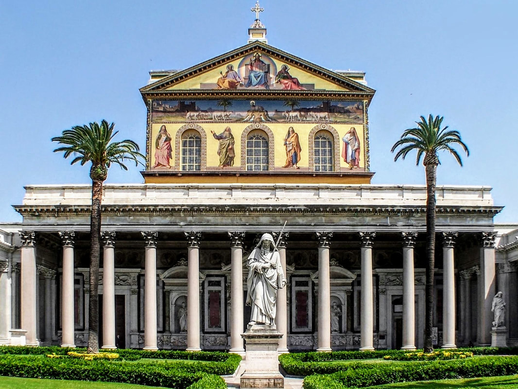 Church of St Paul outside the Walls (San Paolo fuori le Mura), Rome