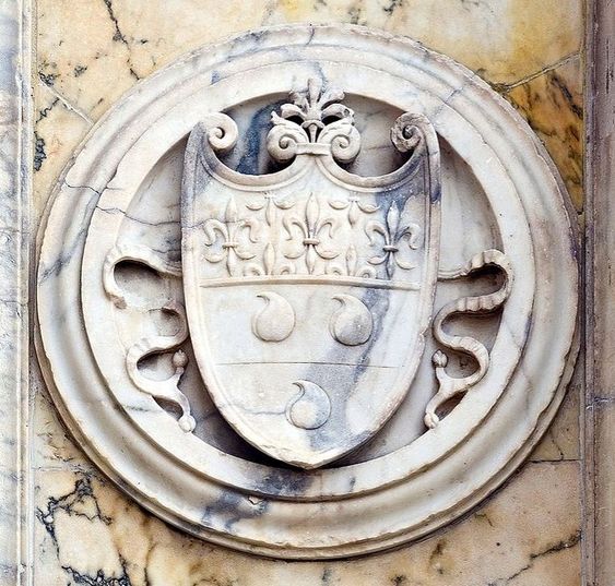 Colleoni coat of arms, Equestrian statue of Bartolomeo Colleoni, Venice