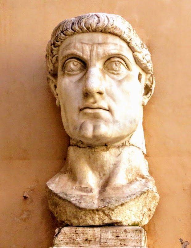 Colossal Head of Emperor Constantine the Great, Capitoline Museums, Rome