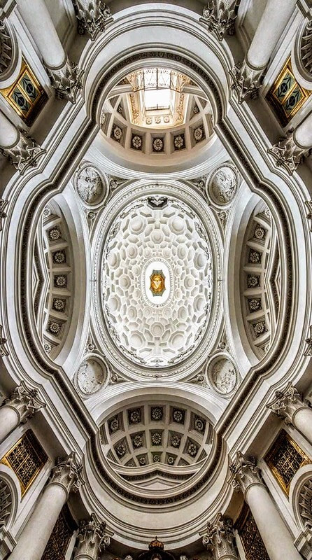 Cupola, San Carlo alle Quattro Fontane, Rome