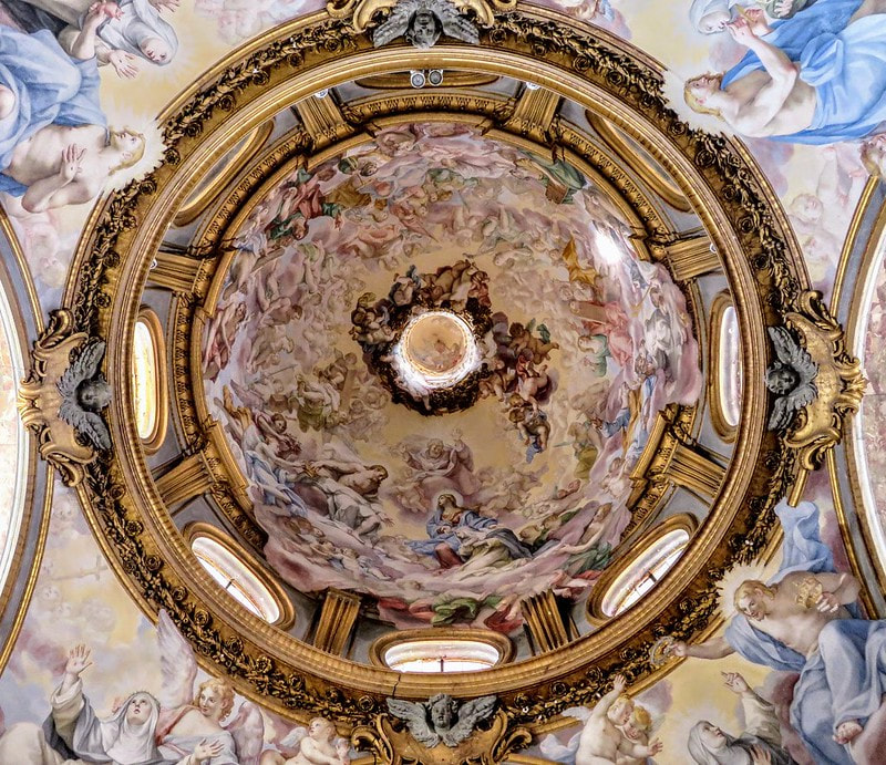Dome, Cappella di Santa Caterina, church of Santa Sabina, Rome