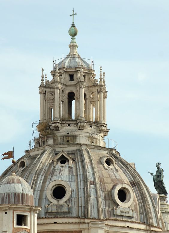 Dome, church of Santa Maria di Loreto, Rome