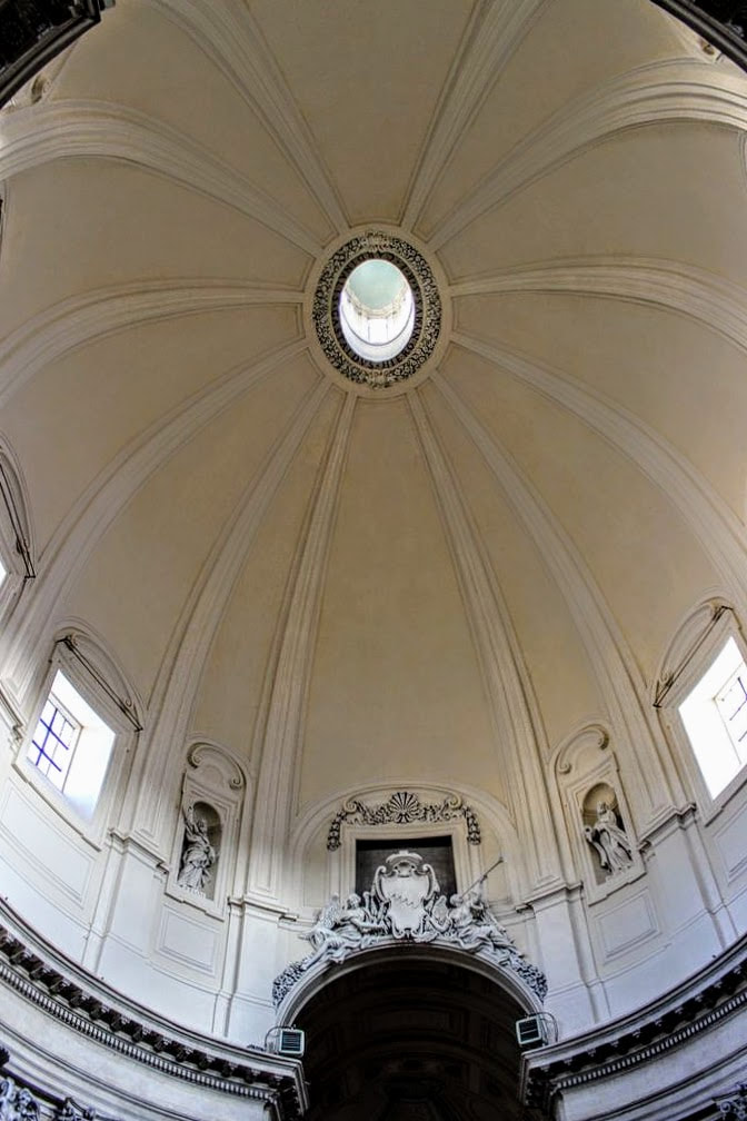 Dome Interior, Church of Santa Maria in Montesanto, Rome
