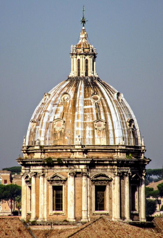Dome of the church of Sant' Andrea della Valle, Rome