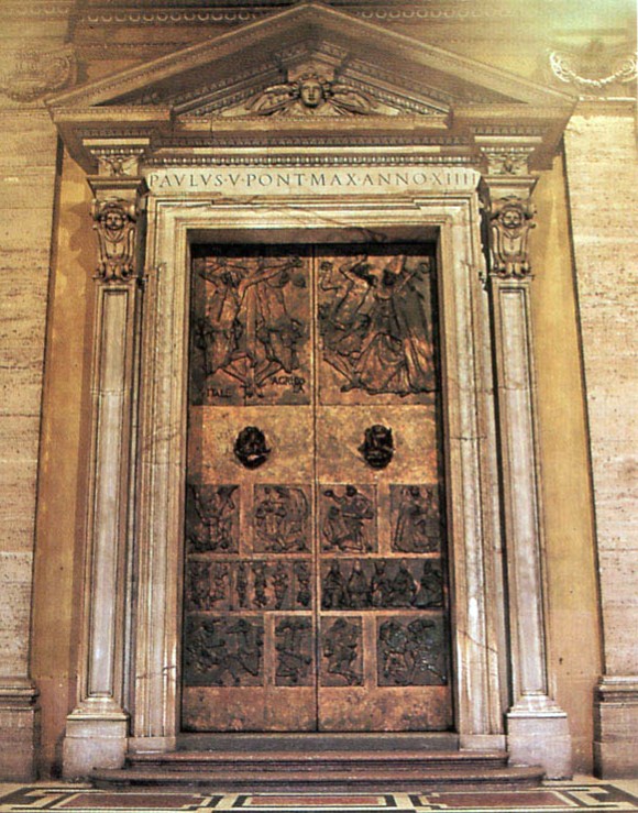 Door of Good and Evil, St Peter's Basilica, Rome