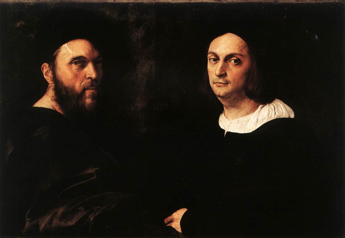 Double Portrait by Raphael, Galleria Doria Pamphilj, Rome