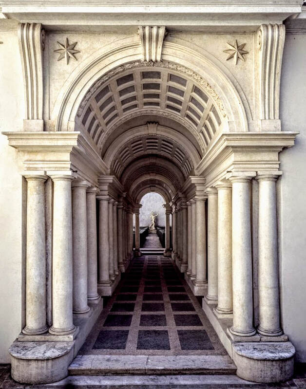Borromini, Forced Perspective & Palazzo Spada, Rome