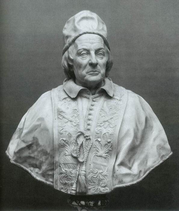 Bust of Pope Clement XII, 1730, by Edme Bouchardon, Galleria Corsini, Florence