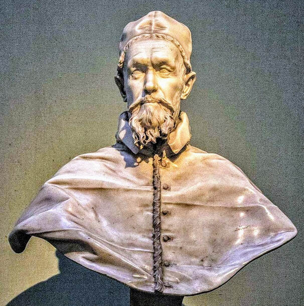 Bust of Pope Innocent X by Gian Lorenzo Bernini, Doria-Pamphilj Gallery, Rome