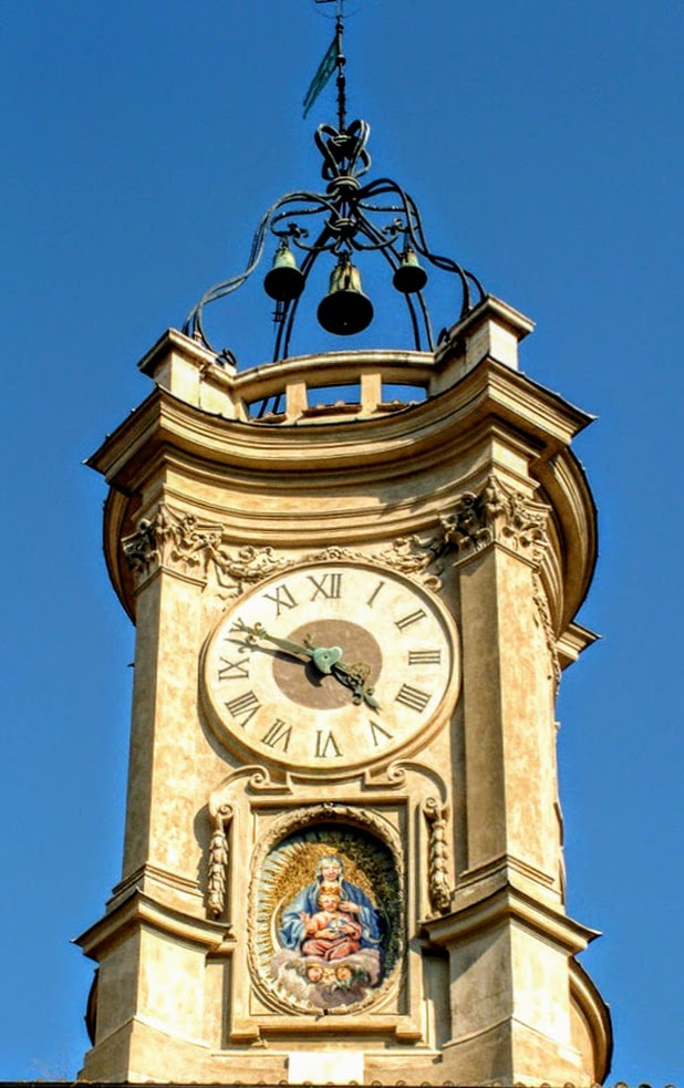 Clock Tower, Oratorio dei Filippini (Oratory of St Philip Neri), RomePicture