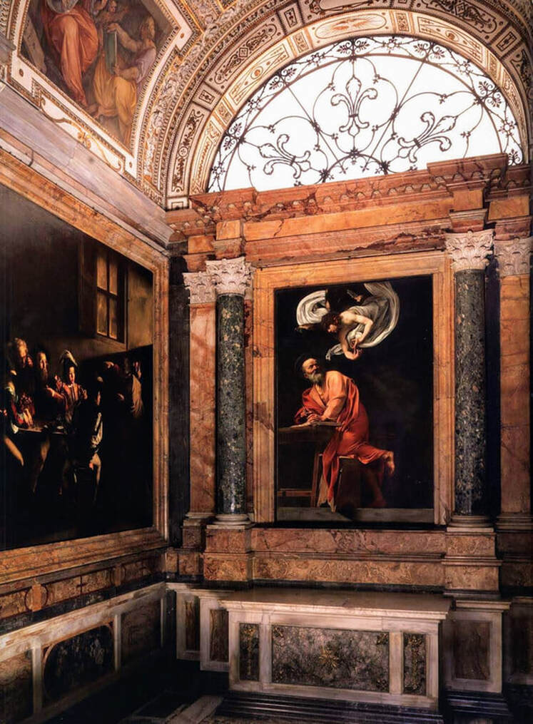 Contarelli Chapel, Paintings by Caravaggio, San Luigi dei Francesi, Rome