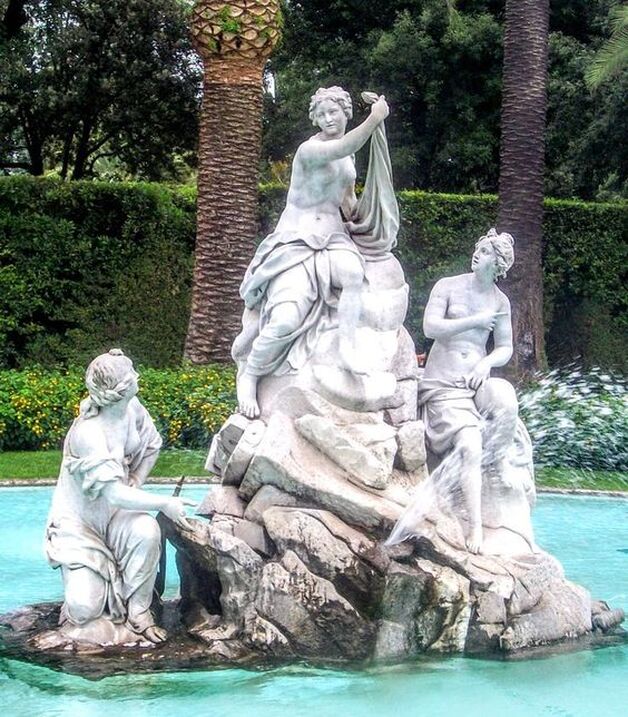 Fountain of the Bathers, Gardens of Palazzo del Quirinale, Rome