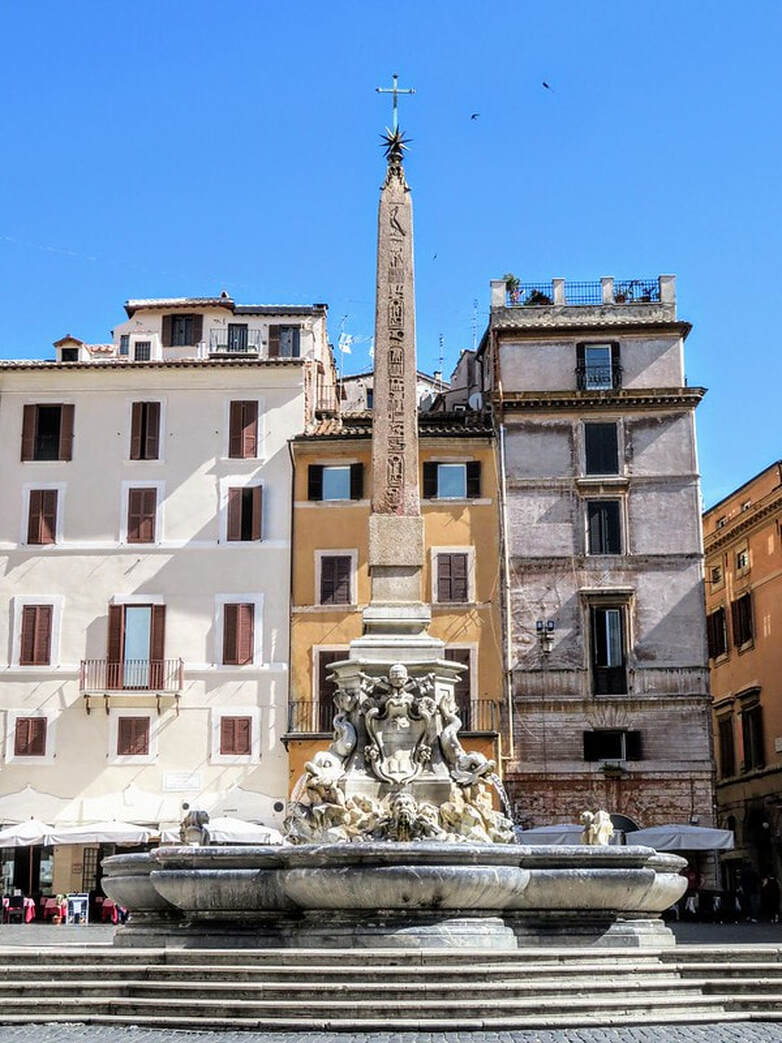 The 'Macuteo' Obelisk, Piazza della Rotonda, Rome